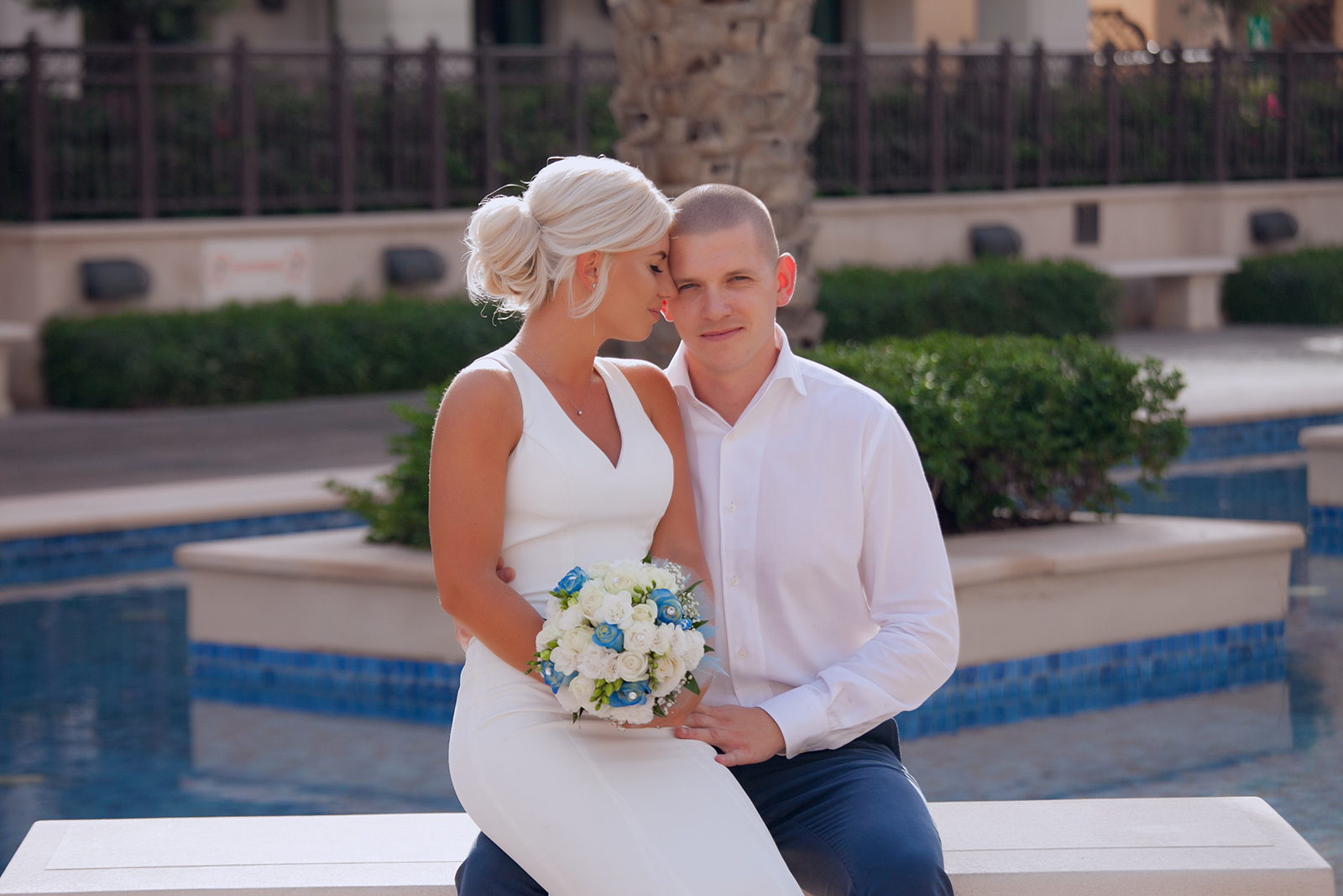 wedding couple photo
